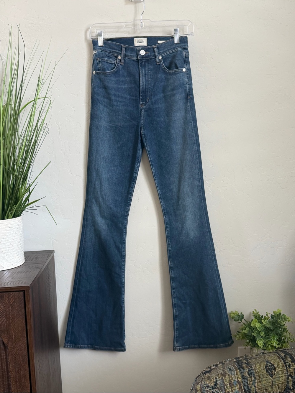 Citizens of Humanity Lilah High Rise Bootcut Jeans Size 26 Dark Wash